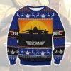Top Gun Ugly Christmas Sweater - Image 1