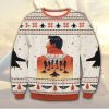 Top Gun Ugly Christmas Sweater Holiday Present - Image 1
