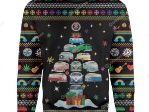 Ugly Car Christmas Sweater - Image 1