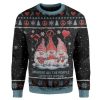Ugly Christmas Imagine All The People Living Life In Peace Custom Sweater Apparel - Image 1