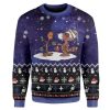 Ugly Christmas In Galaxy Sweater Apparel - Image 1