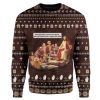 Ugly Christmas Jesus Sweater Apparel - Image 1