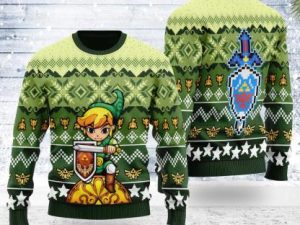 Ugly Christmas Sweater Art From The Wind Waker - Image 1