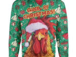Ugly Cluck Ry Christmas Custom Sweater Apparel - Image 1