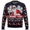 Uncle Santa Claus Ugly Christmas Sweater - Image 1