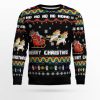 Unicorn Merry Ugly Christmas Sweater - Image 1