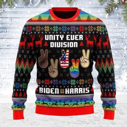 unity ever division ugly christmas sweater 1 Unity Ever Division Ugly Christmas Sweater - Image 1