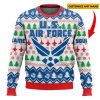 Us Air Force Custom Ugly Christmas Sweater - Image 1
