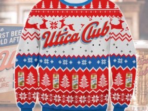 Utica Club Ugly Christmas Sweater - Image 1