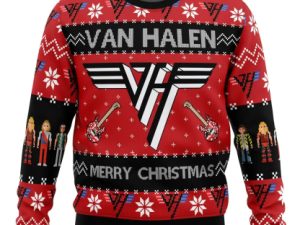 Van Halen Ugly Christmas Sweater - Image 1