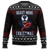 Venom Beast Mode Ugly Christmas Sweater - Image 1