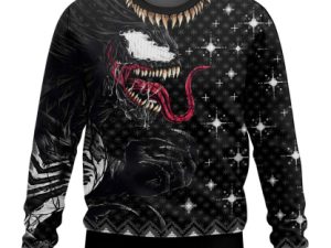 Venom Last Dance Ugly Christmas Sweater - Image 1