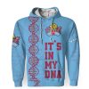 Victory Golden Monkey It's In My DNA-3D Unisex Hoodie - Image 1