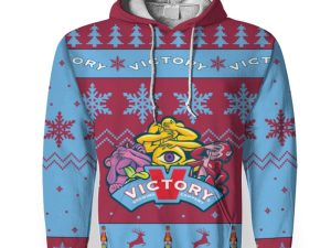 Victory Golden Monkey Merry Christmas Unisex Gift Fan-3D Unisex Hoodie - Image 1