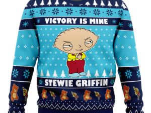 Victory Is Mine Family Guy Ugly Christmas Sweater - Image 1
