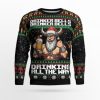Viking Santa Ugly Christmas Sweater Funny Nordic Holiday Pullover Viking Ugly Christmas Sweater - Image 1