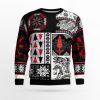 Viking Warrior Spirit Norse Symbols Of Power And Protection Viking Ugly Christmas Sweater - Image 1