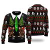 Vintage Bigfoot Ugly Christmas Sweater Gift For Christmas - Image 1