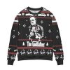 Vito Corleone The Godfather Ugly Christmas Sweater - Image 1
