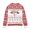 Vodka Smirnoff Red Label Logo Ugly Christmas Sweater - Image 1
