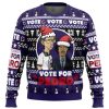 Vote For Pedro Napoleon Dynamite Ugly Christmas Sweater - Image 1