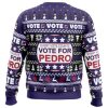 Vote For Pedro Napoleon Dynamite Ugly Christmas Sweater - Image 2