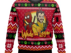 Wade And Logan Ugly Christmas Sweater - Image 1
