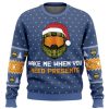 Wake Me When You Need Presents Halo Ugly Christmas Sweater Holiday Gift - Image 1