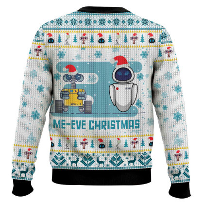 wall e gift containment in process ugly christmas sweater 2 Wall E Gift Containment In Process Ugly Christmas Sweater - Image 2
