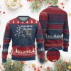 We Can Leave The Christmas Lights Up Till January Xmas Tree Ugly Christmas Sweater Funny - Image 1