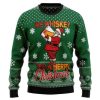 We Whiskey You A Merry Ugly Christmas Sweater Holiday Gift - Image 1