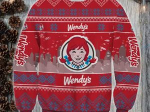 Wendys Ugly Christmas Sweater - Image 1