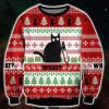 What Black Cat Ugly Christmas Sweater - Image 1