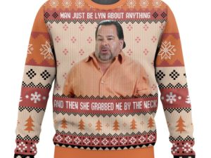 What Neck Meme Ugly Christmas Sweater - Image 1