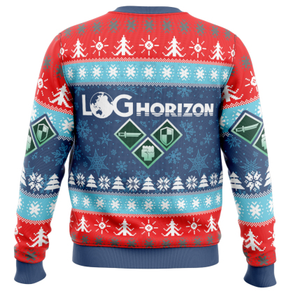when santa retires log horizon ugly christmas sweater 2 When Santa Retires Log Horizon Ugly Christmas Sweater - Image 2
