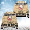When You Drinking Iconic Irish Stout With Santa Claus Ugly Christmas Sweater - Image 1