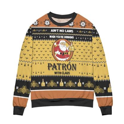 when you drinking tequila patron with santa claus ugly christmas sweater 1 When You Drinking Tequila Patron With Santa Claus Ugly Christmas Sweater - Image 1