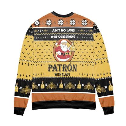 when you drinking tequila patron with santa claus ugly christmas sweater 2 When You Drinking Tequila Patron With Santa Claus Ugly Christmas Sweater - Image 2