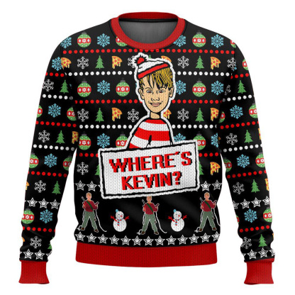 where is kevin home alone ugly christmas sweater 1 Where Is Kevin Home Alone Ugly Christmas Sweater - Image 1