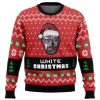 White Christmas Breaking Bad Ugly Christmas Sweater - Image 1