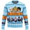 White Christmas The Promised Neverland Ugly Christmas Sweater - Image 1