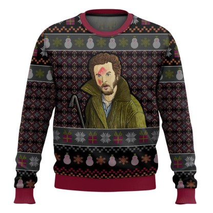 why the hell are you dressed like a chicken alone ugly christmas sweater 1 Why The Hell Are You Dressed Like A Chicken Alone Ugly Christmas Sweater - Image 1