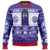 Wibbly Wobbly Doctor Who Ugly Christmas Sweater - Image 1