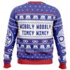 Wibbly Wobbly Doctor Who Ugly Christmas Sweater - Image 2