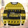 Wild Turkey American Honey Ugly Christmas Sweater - Image 1