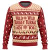 Wild Turkey Bourbon Ugly Christmas Sweater - Image 1