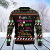 Wine Christmas Movie Ugly Christmas Sweater - Image 1