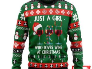 Wine Xmas Ugly Christmas Sweaters - Image 1