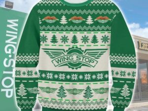 Wingstop Ugly Christmas Sweater - Image 1