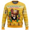 With This Hand With These Flames Katekyo Hitman Reborn Ugly Christmas Sweater - Image 1